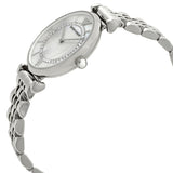 Emporio Armani Gianni T-Bar Mother of Pearl Dial Silver Stainless Steel Watch For Women - AR1908 Buy Now By Emporio Armani
