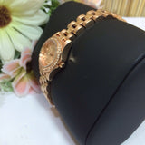 Marc Jacobs Henry Rose Gold Dial Rose Gold Steel Strap Watch for Women - MBM3278 Buy Now By Marc Jacobs