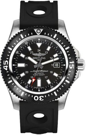 Breitling Superocean 44mm Special Volcano Black Dial Black Rubber Strap Watch for Men - Y1739310/BF45/227S/A20SS.1 Buy Now By Breitling