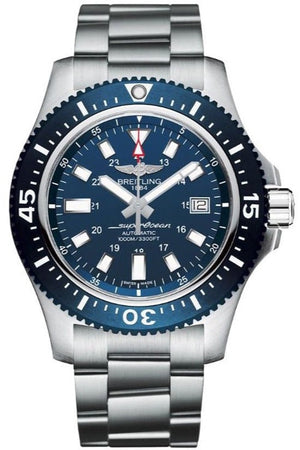 Breitling Superocean II Special Mariner Blue Ceramic Bezel 44mm Mens Watch - Y1739316/C959 Buy Now By Breitling