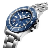 Breitling Superocean 44mm Special Blue Dial Silver Steel Strap Watch for Men - Y17393161C1A1 Buy Now By Breitling