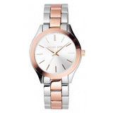 Michael Kors Runway White Dial Two Tone Stainless Steel Strp Watch for Women - MK3204A Buy Now By Michael Kors
