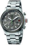 Gucci G Timeless Chronograph Grey Dial Silver Steel Strap Watch For Men - YA126238 Buy Now By Gucci