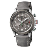 Gucci G Timeless Chronograph Grey Dial Grey Leather Strap Watch For Men - YA126242 Buy Now By Gucci