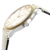 Gucci G Timeless Automatic Silver Dial Beige Leather Strap Watch For Men - YA126348 Buy Now By Gucci