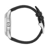 Gucci G Timeless Quartz Black Dial Black Leather Strap Watch For Men - YA1264031 Buy Now By Gucci