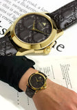 Gucci G Timeless Quartz Brown Dial Brown Leather Strap Watch for Men - YA1264035 Buy Now By Gucci