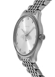 Gucci G Timeless Quartz Silver Dial Silver Steel Strap Watch For Women - YA1264153 Buy Now By Gucci