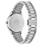 Gucci G Timeless Quartz Black Dial Silver Steel Strap Watch For Women - YA1264136 Buy Now By Gucci