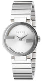 Gucci G Interlocking Silver Dial Silver Steel Strap Watch For Women - YA133503 Buy Now By Gucci