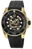 Gucci Dive Quartz Black Dial Black Rubber Strap Watch For Men - YA136219 Buy Now By Gucci