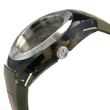 Gucci Sync XXL Quartz Brown Dial Brown Leather Strap Watch For Men - YA137106 Buy Now By Gucci