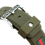 Gucci Sync XXL Quartz Brown Dial Brown Leather Strap Watch For Men - YA137106 Buy Now By Gucci