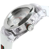 Gucci Sync Quartz White Dial White Rubber Strap Unisex Watch - YA137302 Buy Now By Gucci