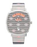 Gucci Grip Quartz Silver Dial Silver Steel Strap Watch For Women - YA157438 Buy Now By Gucci
