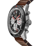 Breitling Super Avi B04 Chronograph GMT 46 Mosquito Black Dial Brown Leather Strap Watch for Men - YB04451A1B1X1 Buy Now By Breitling