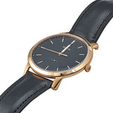 Fossil The Minimalist Black Dial Black Leather Strap Watch for Men - FS5376 Buy Now By Fossil