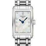 Longines Dolcevita Diamonds Mother of Pearl Dial Silver Steel Strap Watch for Women - L5.258.4.87.6 Buy Now By Longines