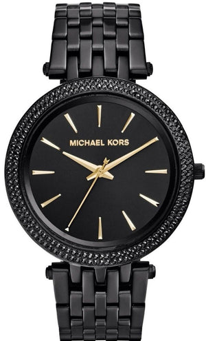 Michael Kors Darci Black Dial Black Steel Strap Watch for Women - MK3337 Buy Now By Michael Kors