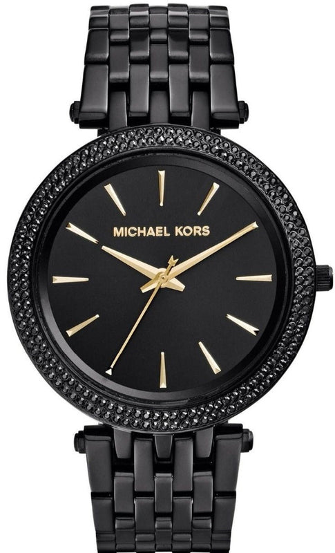 Michael Kors Darci Black Dial Black Steel Strap Watch for Women - MK3337 Buy Now By Michael Kors