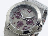 Marc Jacobs Rock Chronograph Gunmetal Grey Dial Grey Steel Strap Watch for Men - MBM3160 Buy Now By Marc Jacobs