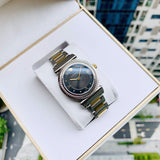 Versace V-Motif Black Dial Two Tone Steel Strap Watch for Women - VERE00518 Buy Now By Versace