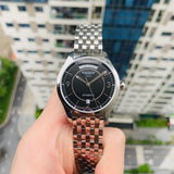 Tissot T Classic T One Automatic Black Dial Silver Steel Strap Watch For Men - T038.430.11.057.00 Buy Now By Tissot