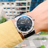 Salvatore Ferragamo F-80 Classic Black Dial Black Leather Strap Watch for Men - SFDT00219 Buy Now By Salvatore Ferragamo