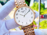 Tissot T Classic Everytime White Dial Rose Gold Mesh Bracelet Watch for Men - T109.610.33.032.00 Buy Now By Tissot