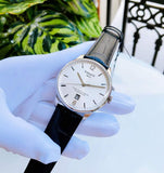 Tissot Chemin Des Tourelles Powermatic 80 Silver Dial Black Leather Strap Watch For Men - T099.407.16.037.00 Buy Now By Tissot