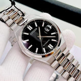 Citizen Tsuyosa Automatic Black Dial Silver Steel Strap Watch For Men - NJ0150-81E Buy Now By Citizen