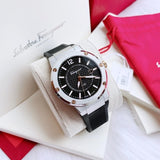 Salvatore Ferragamo F-80 Black Dial Black Rubber Strap Watch For Men - SFHY00120 Buy Now By Salvatore Ferragamo