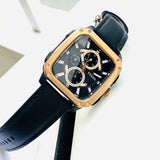 Fossil Multifunction Black Dial Black Leather Strap Watch for Men - BQ2654 Buy Now By Fossil