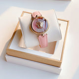 Versace Palazzo Empire Pink Dial Pink Leather Strap Watch for Women - VCO030017 Buy Now By Versace