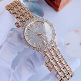 Bulova Crystal Collection Silver Crystals Dial Two Tone Steel Strap Watch for Women - 98L235 Buy Now By Bulova