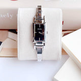 Bulova Classic Collection Black Dial Silver Steel Strap Watch for Women - 96L138 Buy Now By Bulova