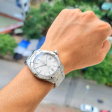 Tag Heuer Aquaracer Automatic White Dial Silver Steel Strap Watch for Men - WAY2111.BA0928 Buy Now By Tag Heuer