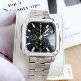 Fossil Inscription Multifunction Black Dial Silver Steel Strap Watch for Men - BQ2655 Buy Now By Fossil