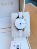 Calvin Klein Rebel White Dial White Leather Strap Watch for Women - K8P231L6 Buy Now By Calvin Klein