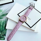 Gucci G Timeless Quartz Lilac Dial Lilac Leather Strap Watch For Women - YA1264098 Buy Now By Gucci