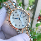 Longines Master Collection Automatic 38.5mm Silver Dial Two Tone Steel Strap Watch for Men - L2.755.5.79.7 Buy Now By Longines