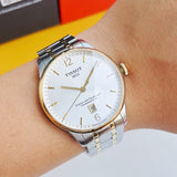 Tissot Chemin Des Tourelles Powermatic 80 Silver Dial Two Tone Steel Strap Watch For Men - T099.407.22.037.00 Buy Now By Tissot