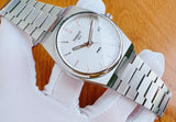 Tissot PRX Quartz Silver Dial Silver Steel Strap Watch for Men - T137.410.11.031.00 Buy Now By Tissot