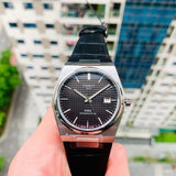 Tissot PRX Powermatic 80 Black Dial Black Leather Strap Watch for Men - T137.407.16.051.00 Buy Now By Tissot