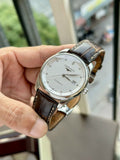 Longines Master Collection Automatic 40mm White Dial Brown Leather Strap Watch for Men - L2.793.4.77.3 Buy Now By Longines