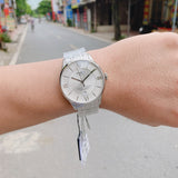 Tissot T Classic Chemin Des Tourelles Silver Dial Silver Steel Strap Watch For Men - T099.408.11.038.00 Buy Now By Tissot