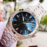 Maurice Lacroix Aikon Venturer Black Dial Silver Steel Strap Watch for Men - AI1008-SS002-331-1 Buy Now By Maurice Lacroix