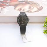 Calvin Klein Minimal Black Dial Black Mesh Bracelet Watch for Women - K3M5245X Buy Now By Calvin Klein