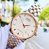 Mido Baroncelli Automatic White Dial Two Tone Steel Strap Watch For Women - M8600.9.N6.1 Buy Now By Mido