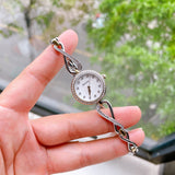 Bulova Analog Crystals Mother of Pearl Dial Silver Steel Strap Watch for Women - 98X109 Buy Now By Bulova